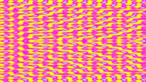 Hypnotic abstract fluid wave texture background with vibrant neon colors Stock Footage 333441447
