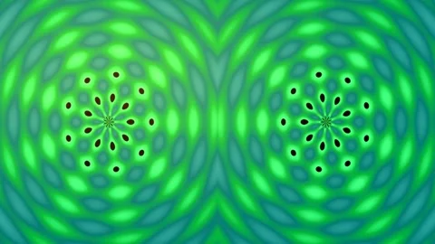 Hypnotic abstract gold ripple background: seamless chakra energy mandala pa.. Stock Footage 339331565