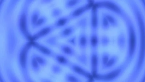 Hypnotic abstract gradient background loop with swirling energy waves Stock Footage 336168473
