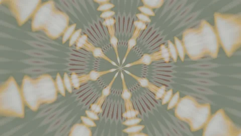 Hypnotic abstract psychedelic animation. Background with color stars Stock Footage 234816826