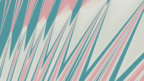 Hypnotic abstract psychedelic animation. Background with colorful stripes. Stock Footage 236329194