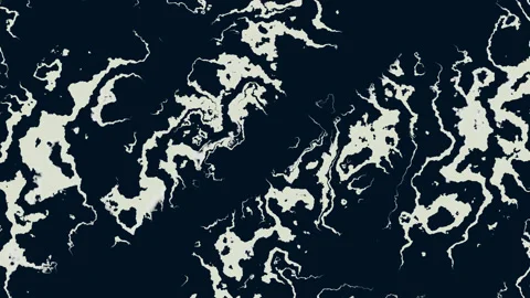 Hypnotic abstract psychedelic animation. Black and white pattern. Stock Footage 236032923
