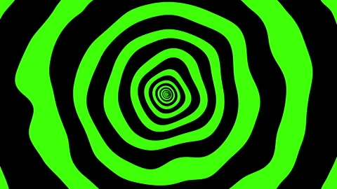 Hypnotic abstract spiral pattern background Stock-Footage 331968502