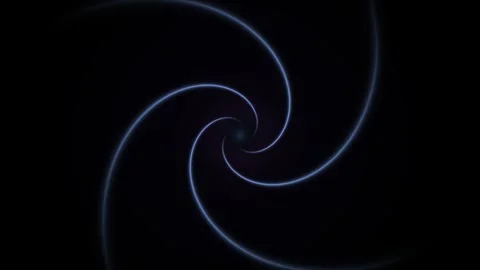 Hypnotic abstract spiral portal background creates visual Stock Footage 341522473
