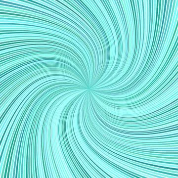 Hypnotic abstract striped swirl background design from curved rays Stock Illustration