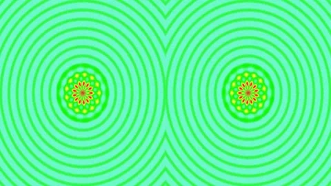 Hypnotic Abstract Wave Ripple Pattern Background Loop | Psychedelic Pink Bl.. Stock Footage 336889136
