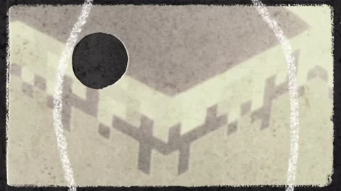 Hypnotic Aesthetic Glitch Sequence Stock Footage 322597111