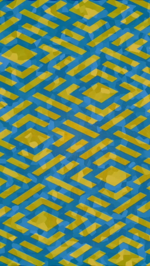 Hypnotic Animated Pattern High End Stock Footage 328676865