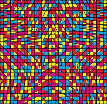 Hypnotic Background. Illustration Stock Illustration