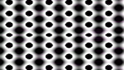 Hypnotic black and white geometric ripple pattern for abstract backgrounds .. Stock Footage 335462290