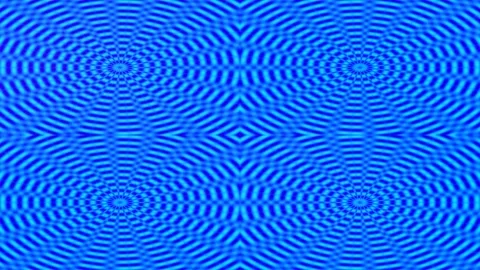 Hypnotic Blue Circles Optical Illusion Pattern Background Stock Footage 332549398