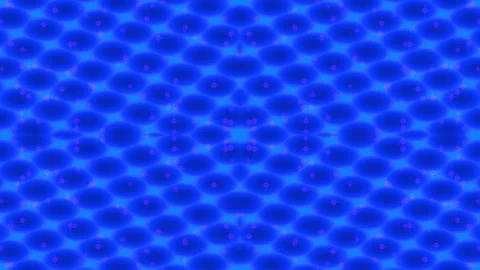 Hypnotic blue wave background seamless animated geometric pattern for tech .. Stock Footage 333442084