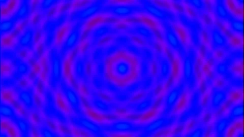 Hypnotic Blue Wave Pattern for Futuristic Tech Background Visualization Stockbeeldmateriaal 339344475