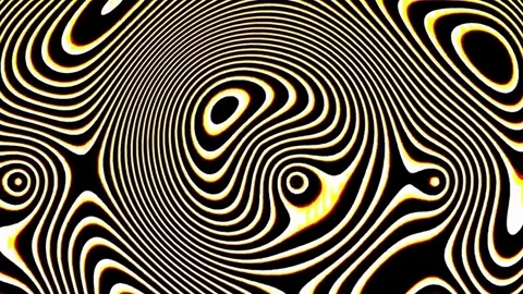 Hypnotic Brown Abstract Mini Pattern Vidéo 333284688