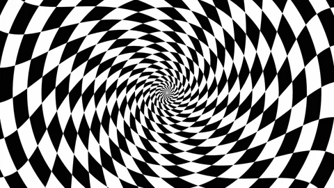 Hypnotic checker 4k background. Optical ... | Stock Video | Pond5