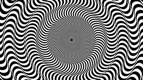 Hypnotic circle. Abstract background Vídeos de archivo 93676173