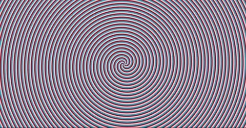 Hypnotic circle Video stock 240392549