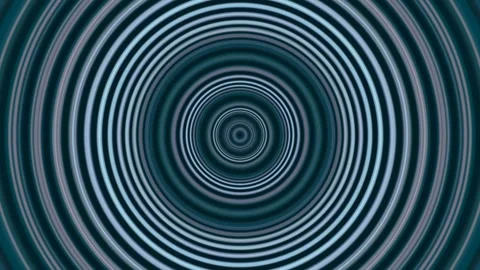 Hypnotic Circle Vortex Trippy Neon Tunnel Effects Animation Loop 4K Stock Footage 320072723