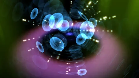 Hypnotic circles animation Stock Footage 23089774