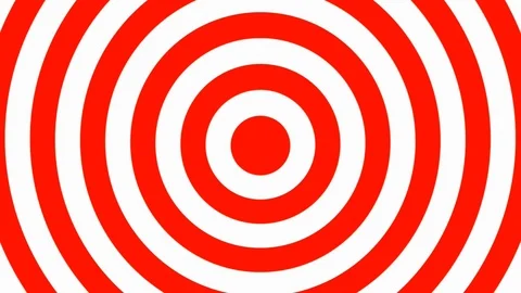 Hypnotic Circles Background Loop Stock Footage 89082630