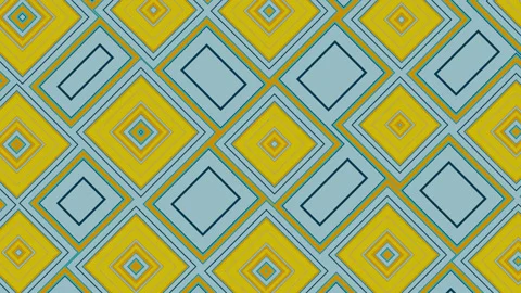 Hypnotic color abstract animation. Pattern of gold and black Stock Footage 233992665