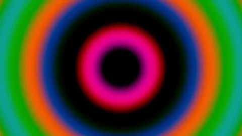 Hypnotic Colored Circle Burst Abstract Background Stock Footage 84146657