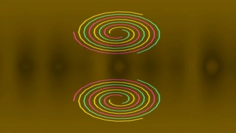 Hypnotic Colorful Spiral Vortex Abstract Motion Background Loop Design Stock Footage 339787995