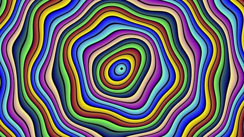 Vertical video - hypnotic colorful circus spiral motion background