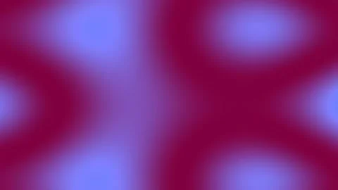 Hypnotic cosmic flow: Vibrant blue and crimson liquid gradient waves backgrou Stock Footage 340378560