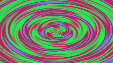 Hypnotic cosmic fluid flow: Vibrant abstract color vortex for background desi Stock Footage 341055782