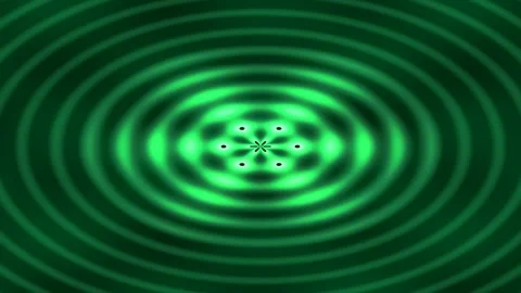 Hypnotic Dark Red Concentric Circle Tunnel Abstract Background Loop Stock Footage 339331630