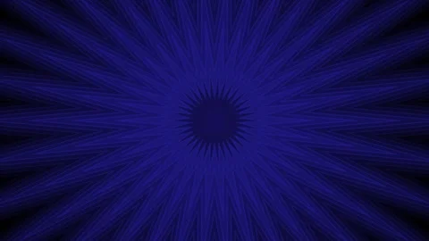 Hypnotic Deep Blue Tunnel Vision - A Mesmerizing Abstract Animation. Stock Footage 325018406