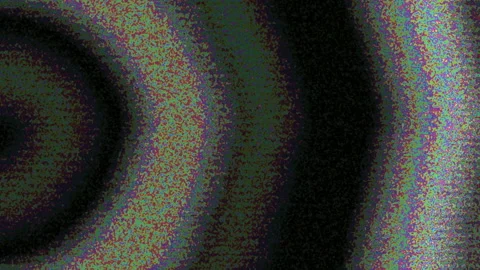Hypnotic Distorted Noise Circles Flowing Abstract Background Stock Footage 93395941