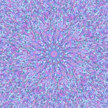 Hypnotic dynamic geometrical round tile pattern background Illustrazione stock