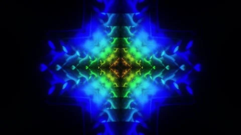 Hypnotic Energy Lights Stock Footage 263815634