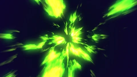 Hypnotic explosion of tunnel in space, background of bright tunnel movement.. Stock Footage 313219131