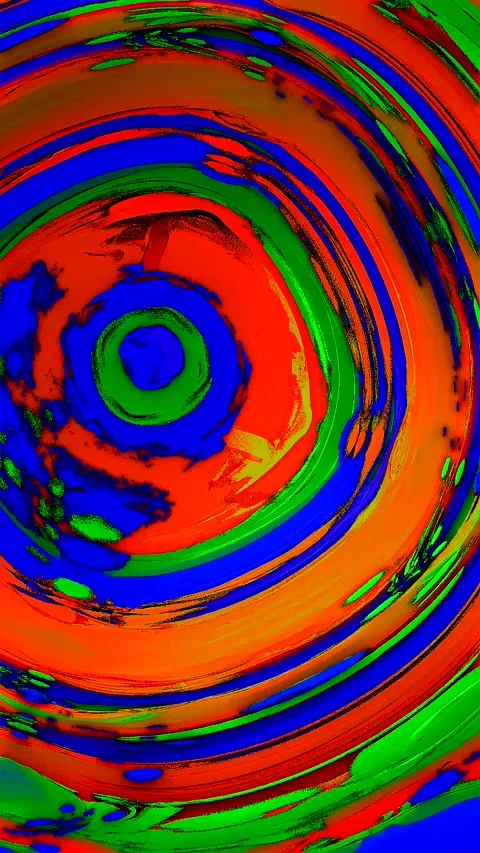 Hypnotic eye Stock Footage 165619555