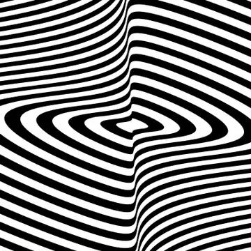 Hypnotic Fascinating Abstract Image.Vector Illustration Stock Illustration
