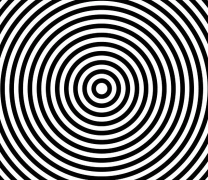 Hypnotic Fascinating Abstract Image.Vector Illustration. Stock Illustration