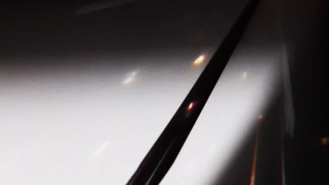 Hypnotic Floating Dots and Patterns: Shapes in a Dreamlike Glow Stock Footage 304306575