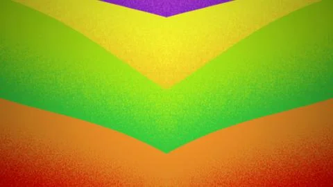 Hypnotic floating vintage rainbow pattern colored background. Stockillustratie