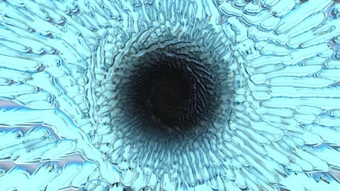 Hypnotic Fluid Crystals Background 4K 60 FPS Stock Footage 260618453