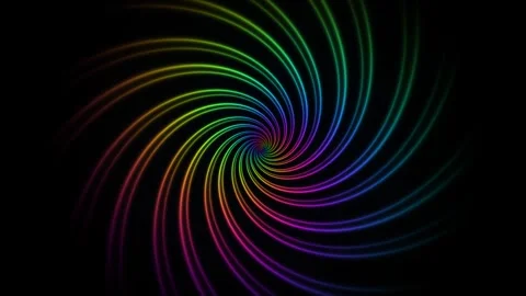 Hypnotic fluid ink spiral background creates a swirling Stock Footage 341529678