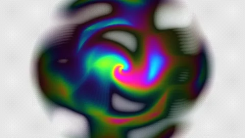 Hypnotic fluid ink spiral background with seamless motion Stock Footage 341546210