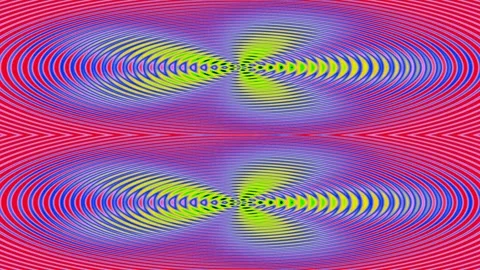 Hypnotic fluid wave pattern: Dynamic emerald ripples background for modern .. Stock Footage 336504264