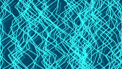 Hypnotic geometric labyrinth abstract pattern loop | Modern digital backgro.. Stock Footage 336880281