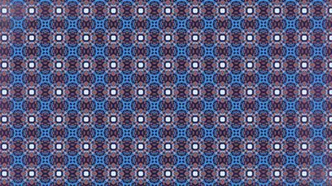 Hypnotic geometric pattern with intricate mandala designs. Psychedelic digital Stock Illustration