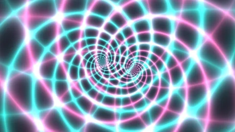Hypnotic geometric spiral grid background for seamless Stock Footage 341529659