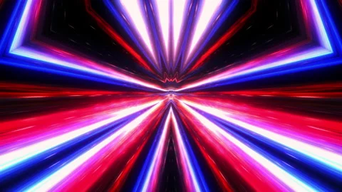 Hypnotic glowing fire dark multicolored light kaleidoscope Stock Footage 170470459