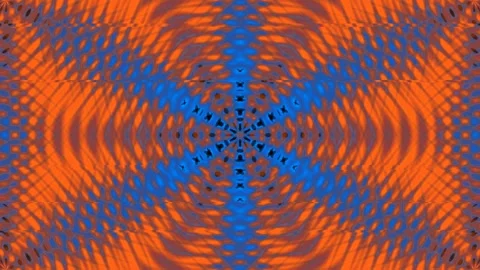 Hypnotic glowing geometric vortex design background loop Stock Footage 335519123